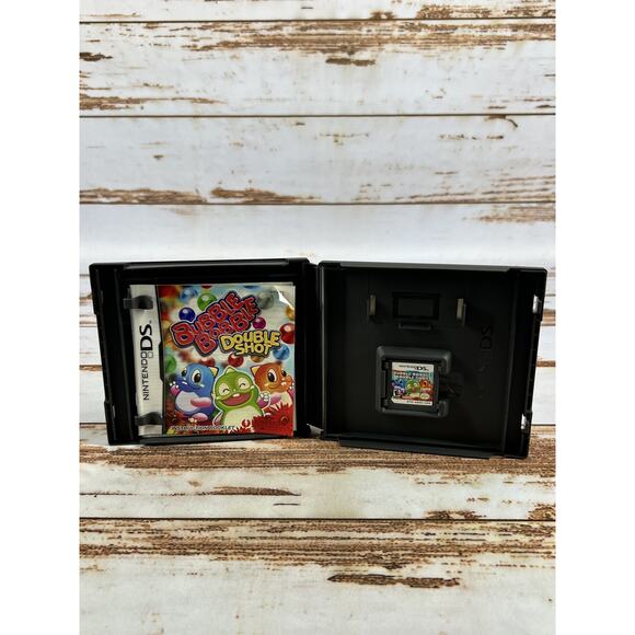 Bubble Bobble Double Shot (Nintendo DS) Lite DSi XL 3DS 2DS with Case & Manual - Picture 3 of 5